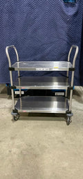3 Tier SS Metro Push Cart