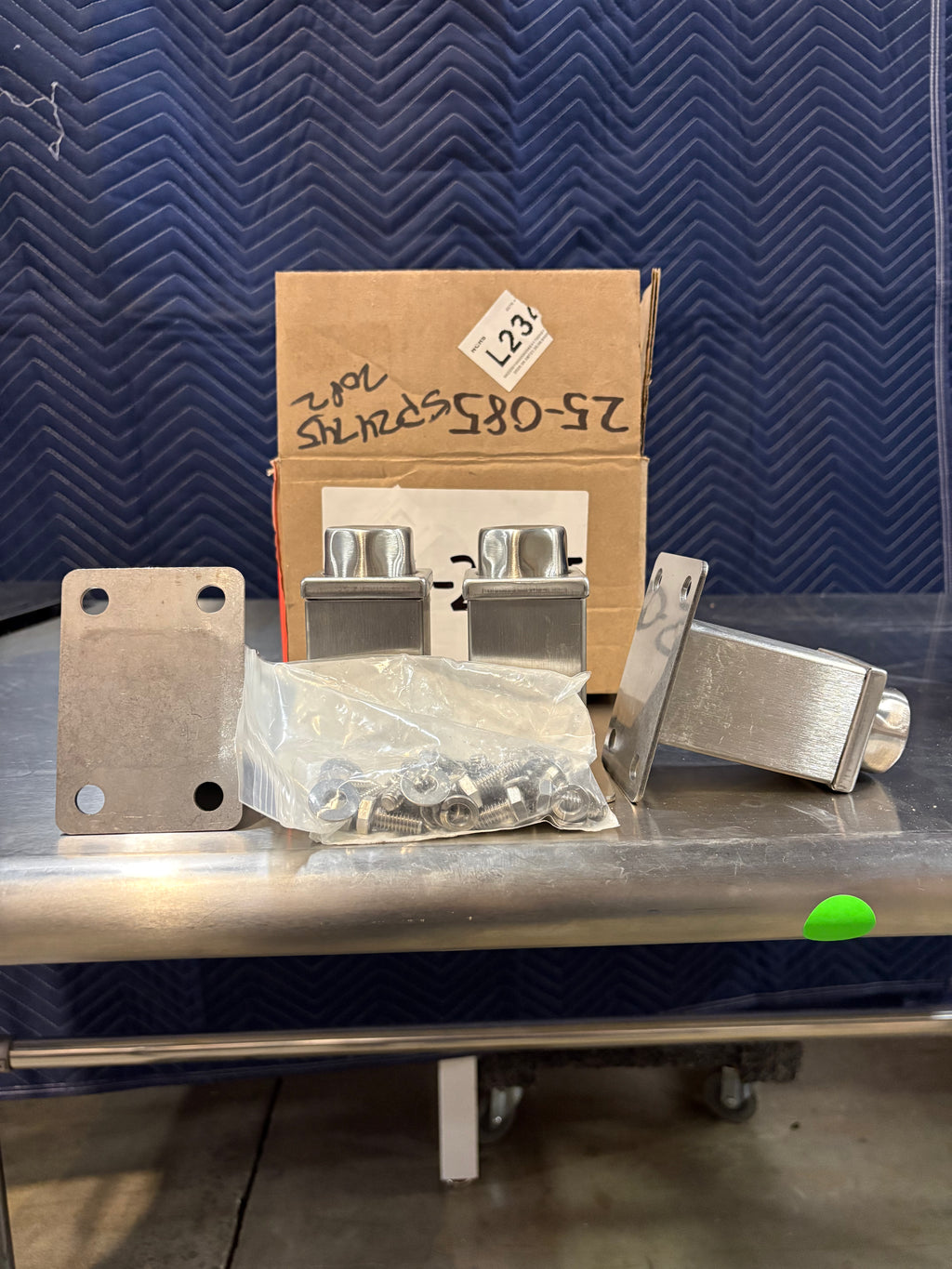 Used Heavy Duty Stainless Steel Table Feet