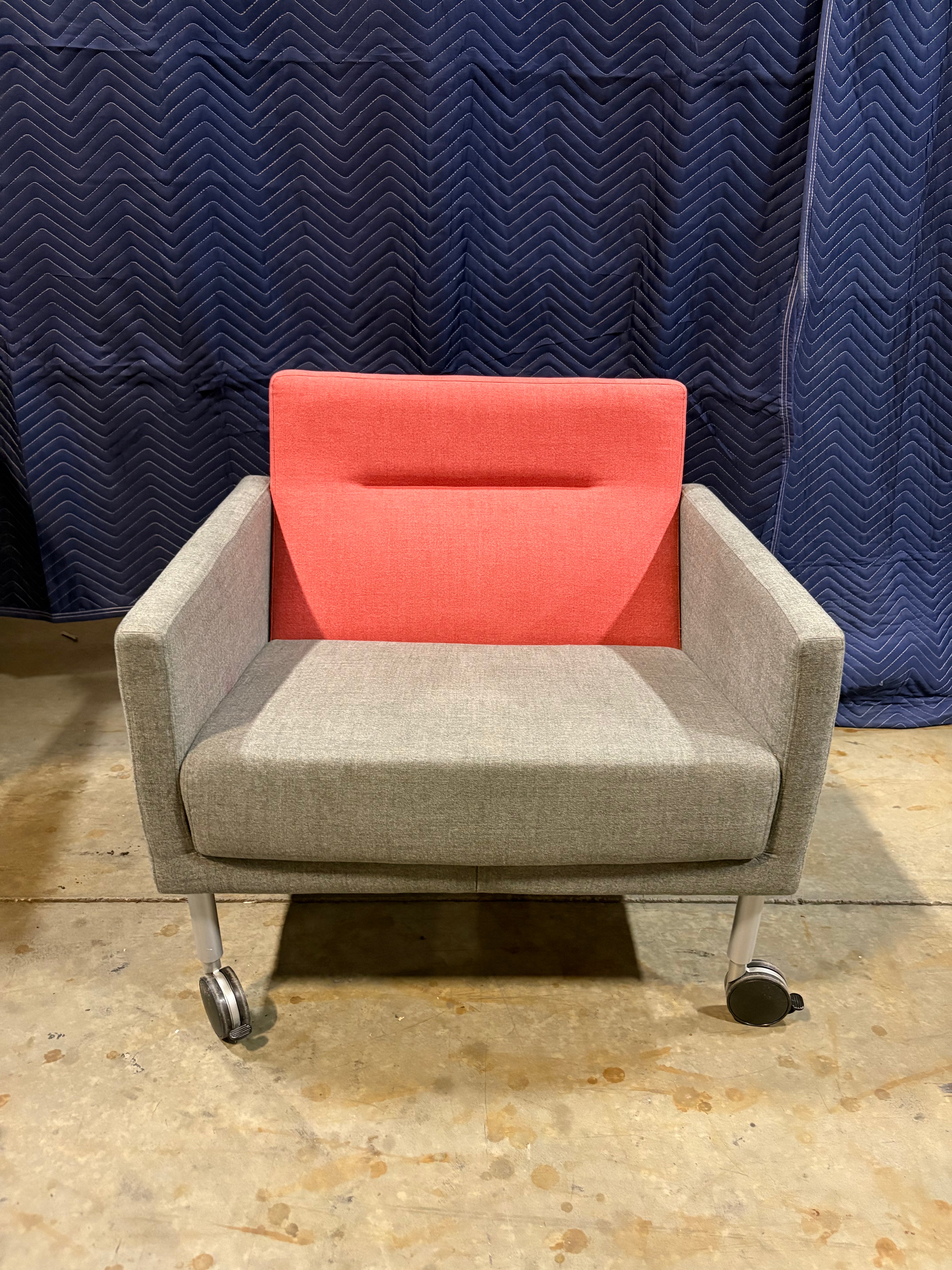Used Coalesse Rolling Office Lounge Chair