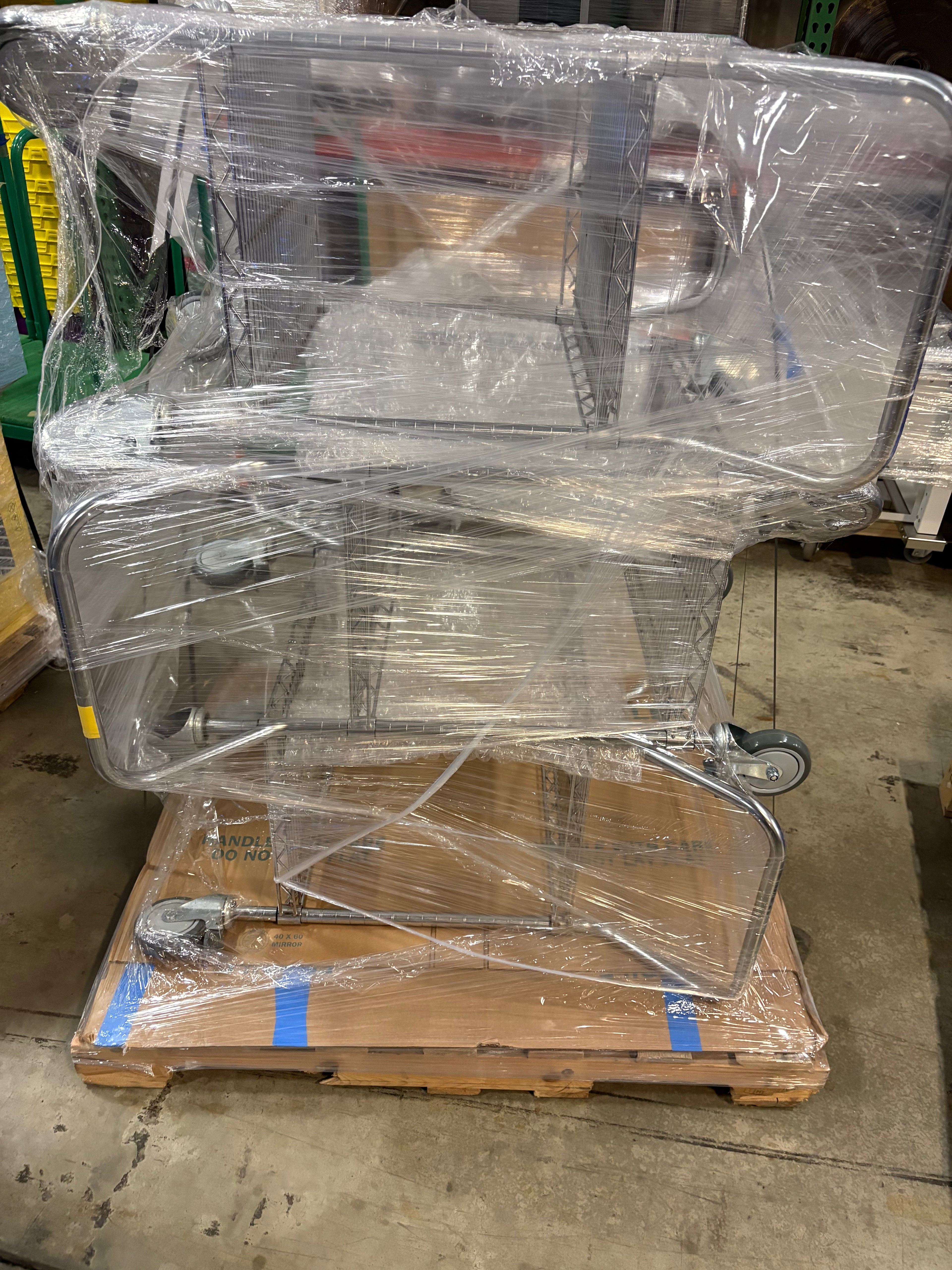 Used Uline Metal Cart