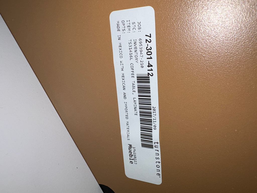 Like New 2017 Turnstone Coffee Table
