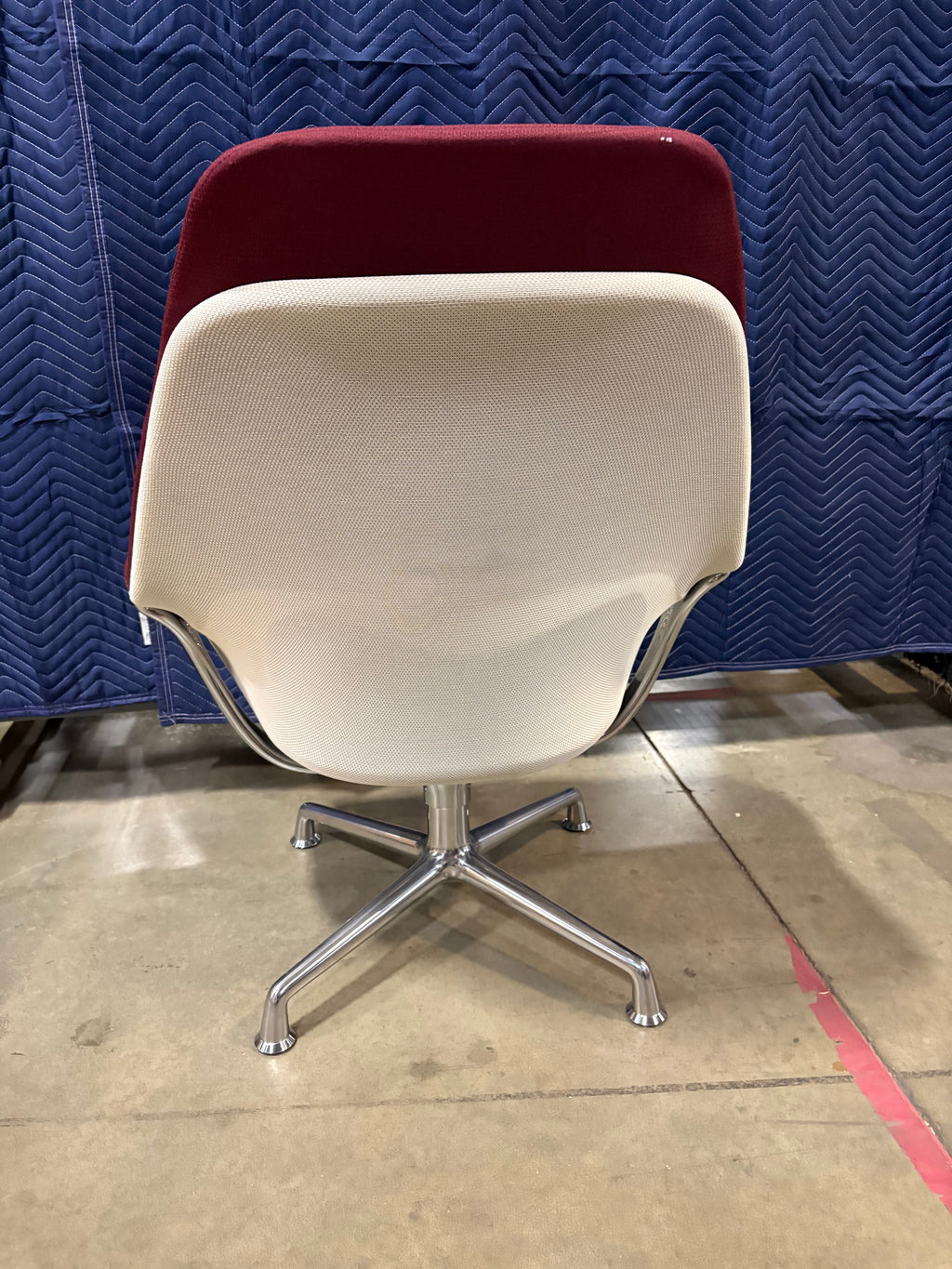 Like New 2017 Coalesse Chair & Ottoman