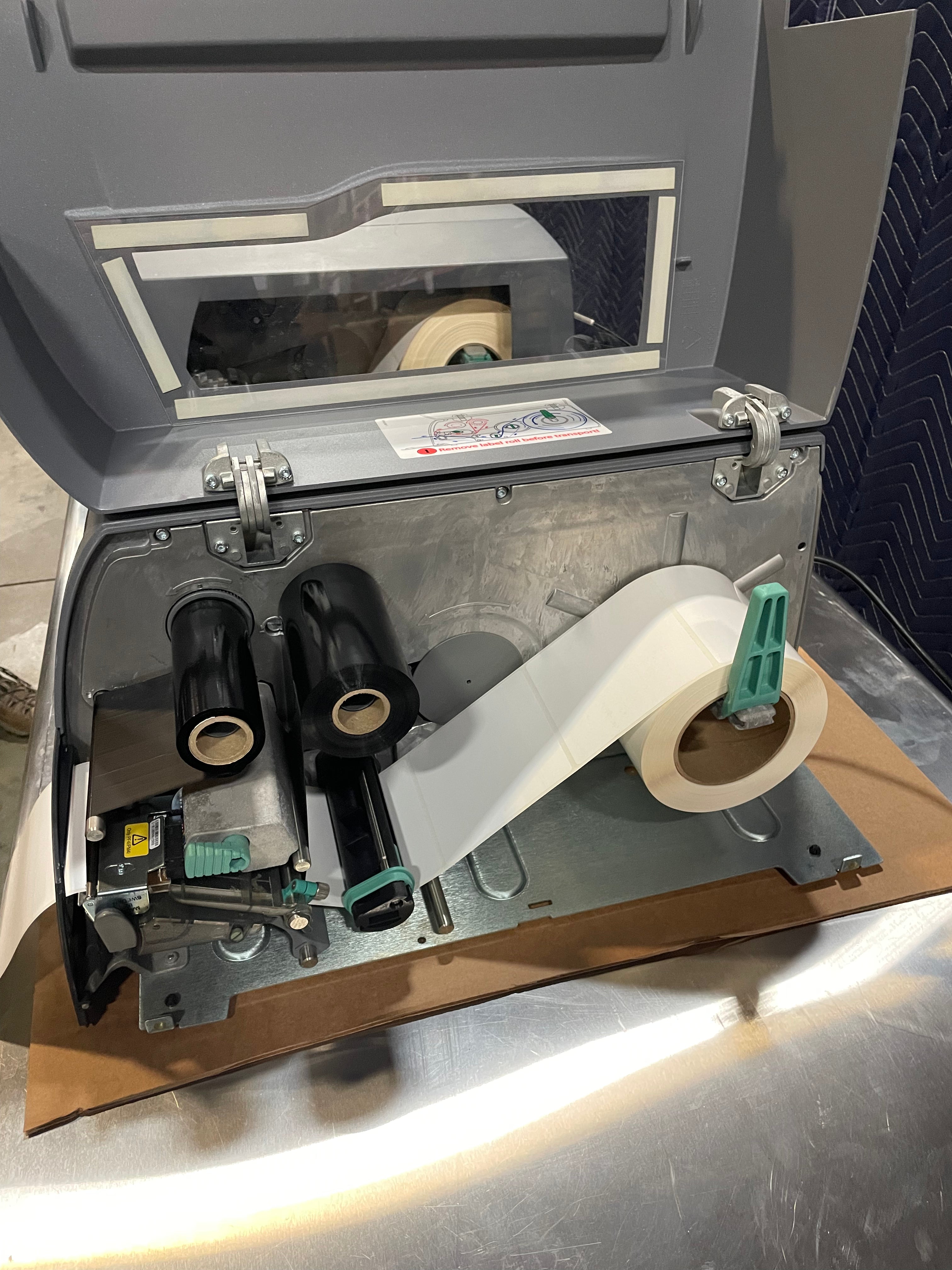 Used Intermec PM4I Label Printer