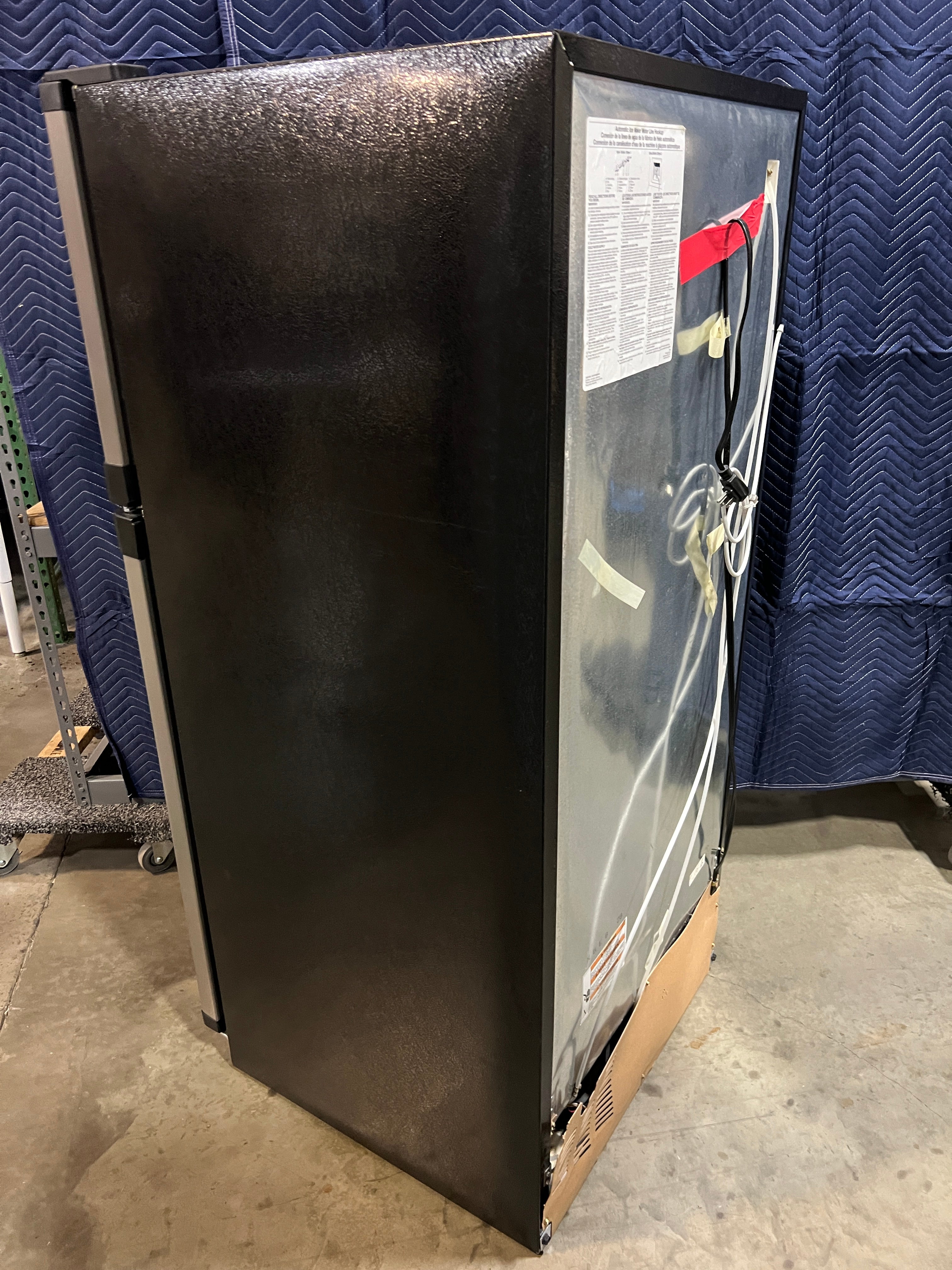 Used Kenmore Refirgerator/Freezer (Black/Silver)
