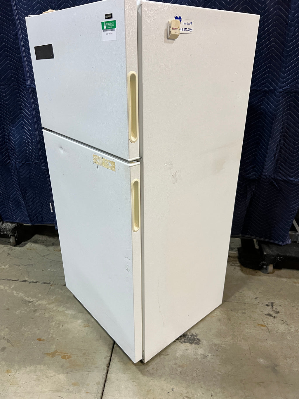 Used Hotpoint refrigerator/freezer (White)