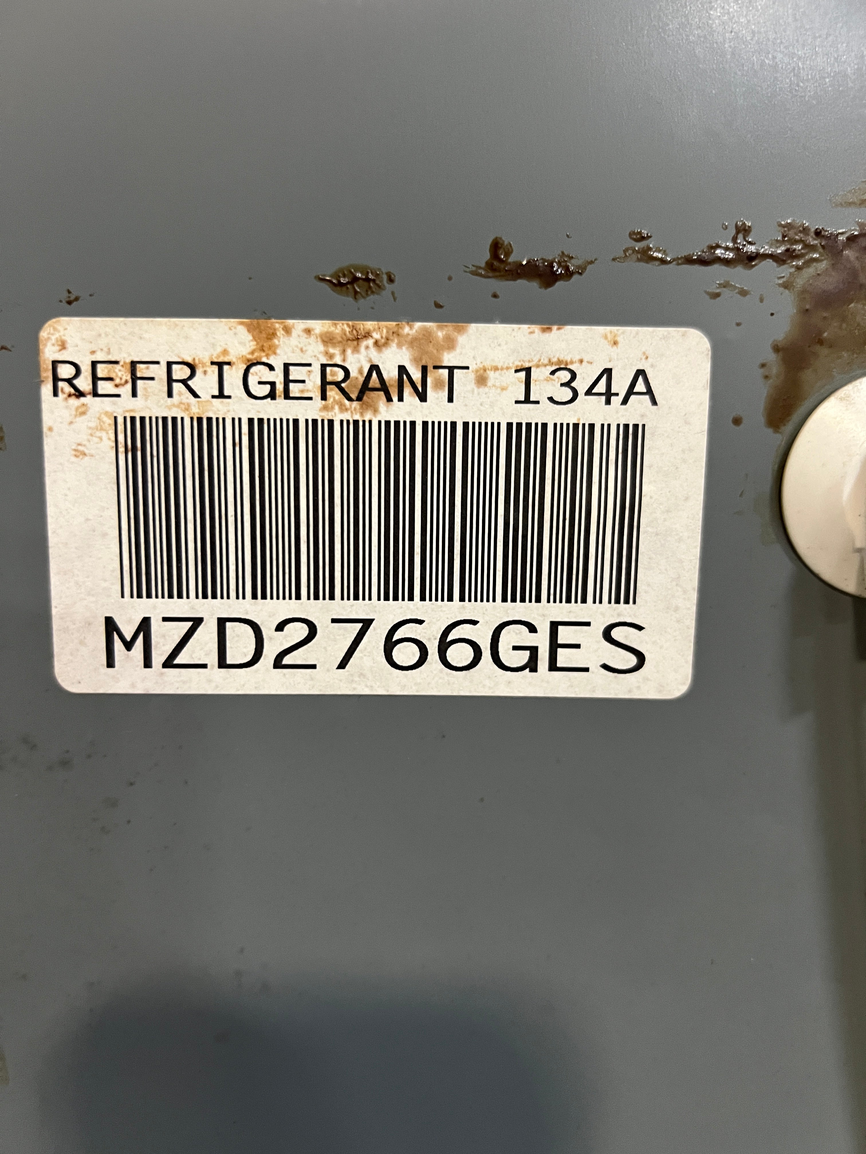 Used Maytag Refrigerator/Freezer (Black, Silver)