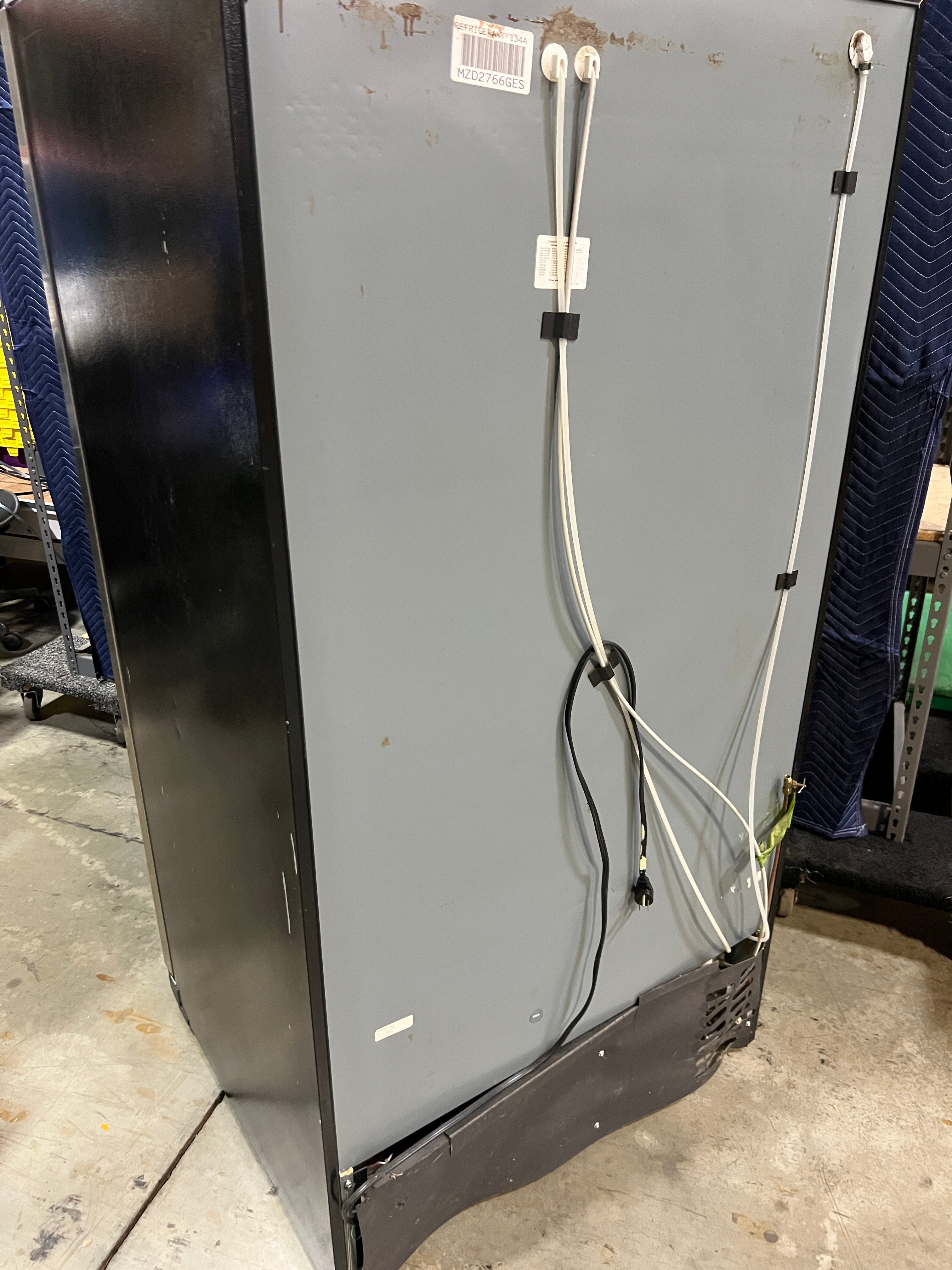Used Maytag Refrigerator/Freezer (Black, Silver)