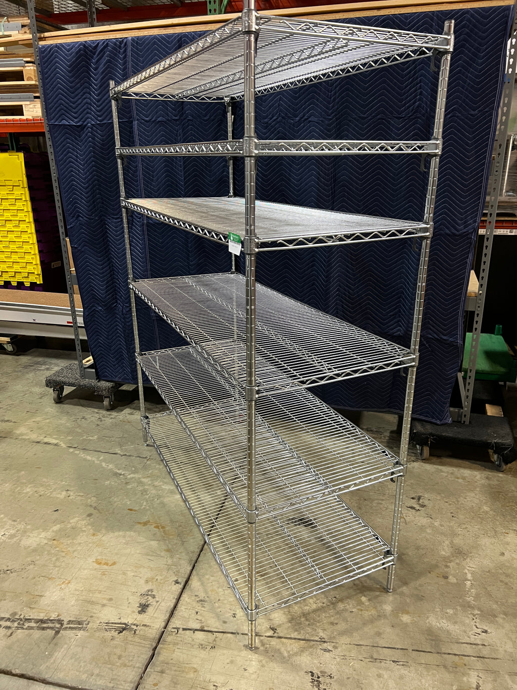 Used 6 Shelf Metro Rack