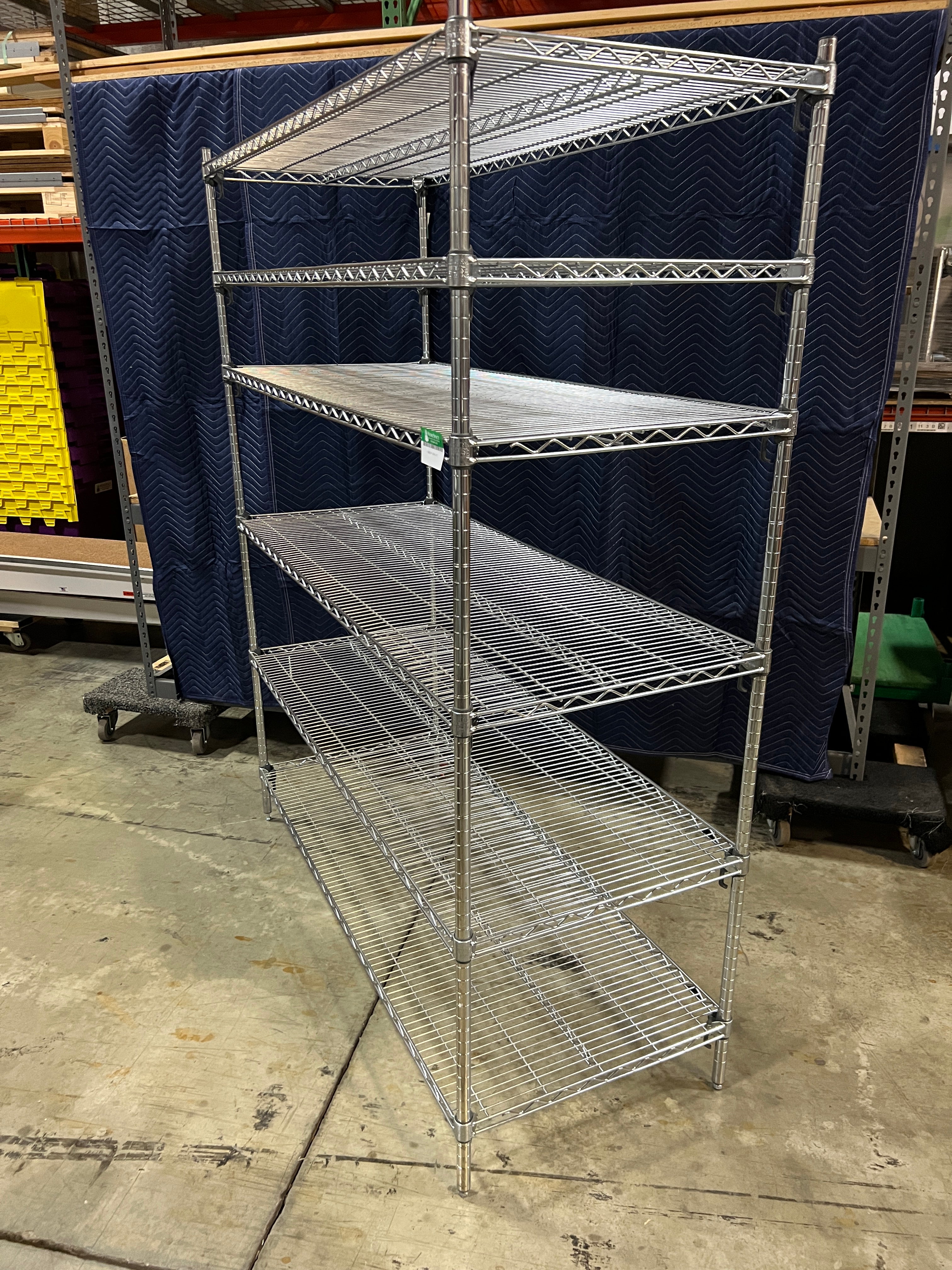Used 6 Shelf Metro Rack
