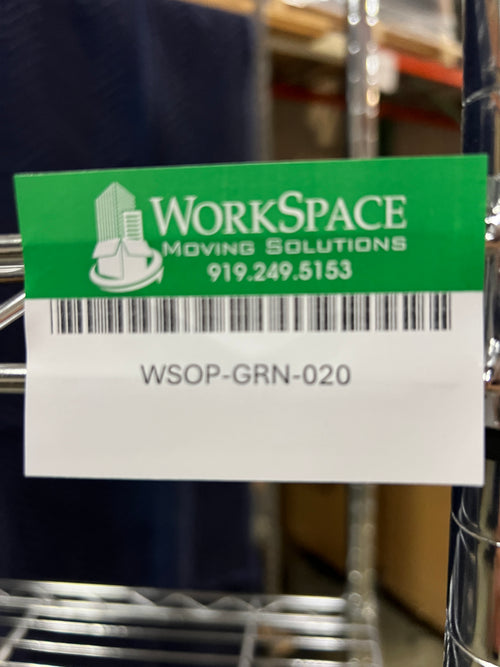 Used 5 Shelf Rolling Metro Rack