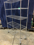 Used 5 Shelf Metro Rolling Rack