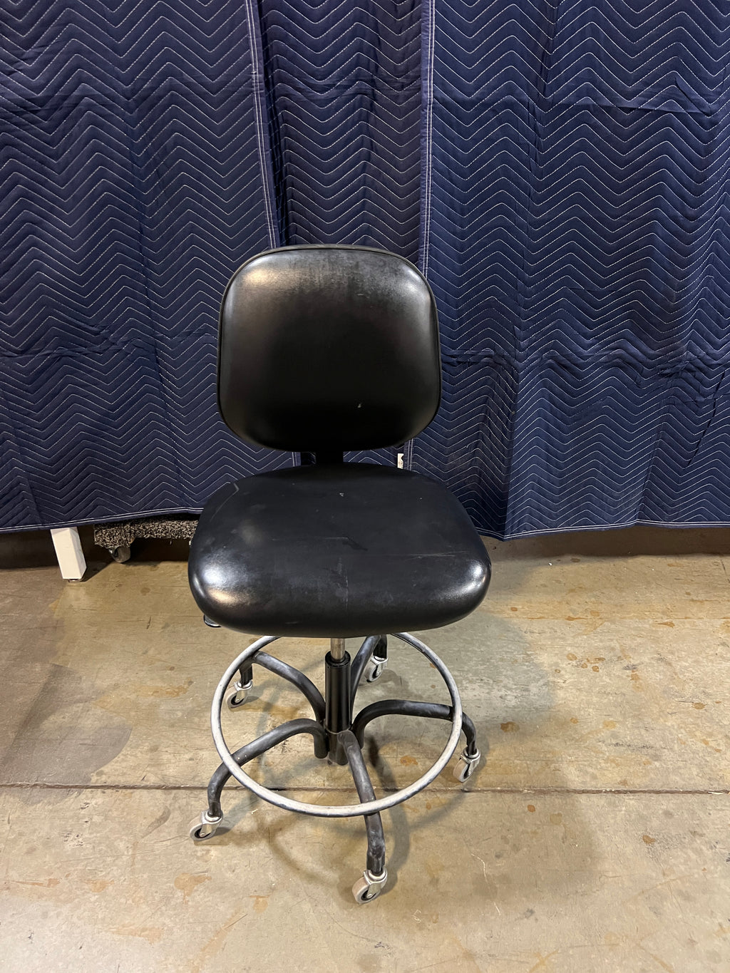 Used Biofit Black Rolling Chair