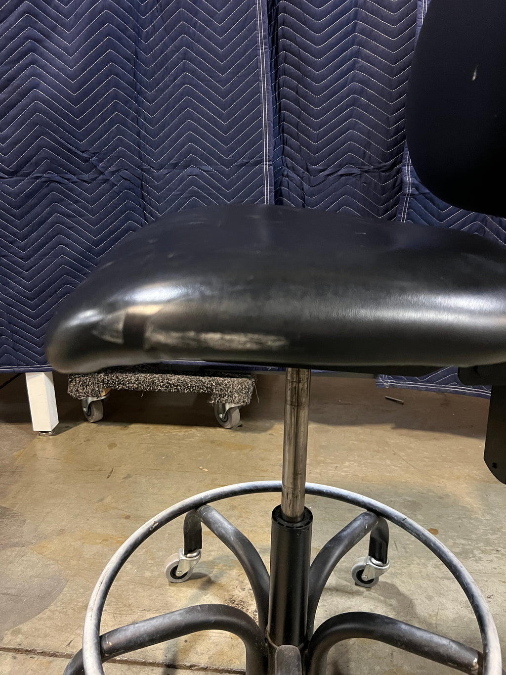 Used Biofit Black Rolling Chair