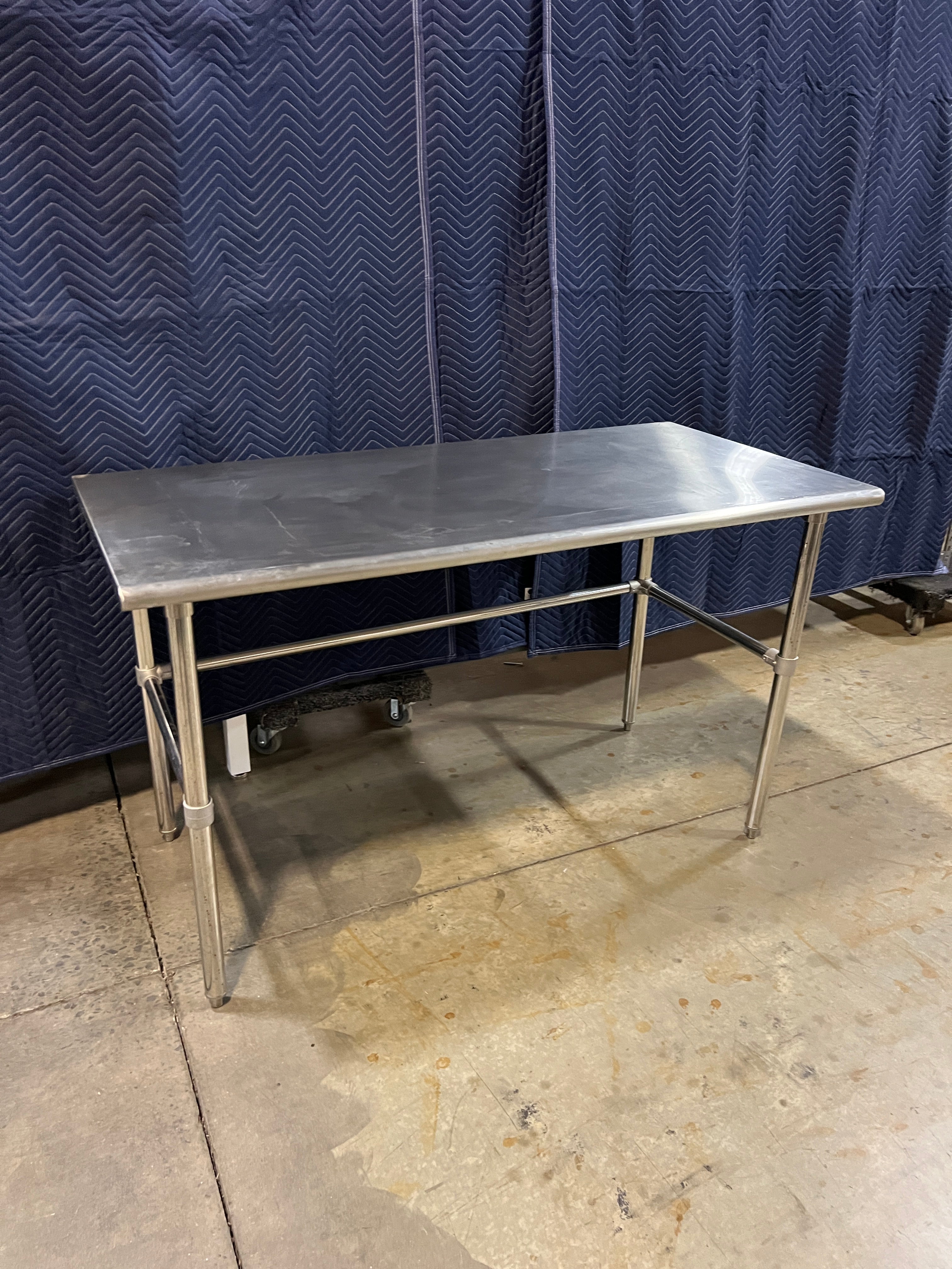 Used Uline Stainless Steel Table