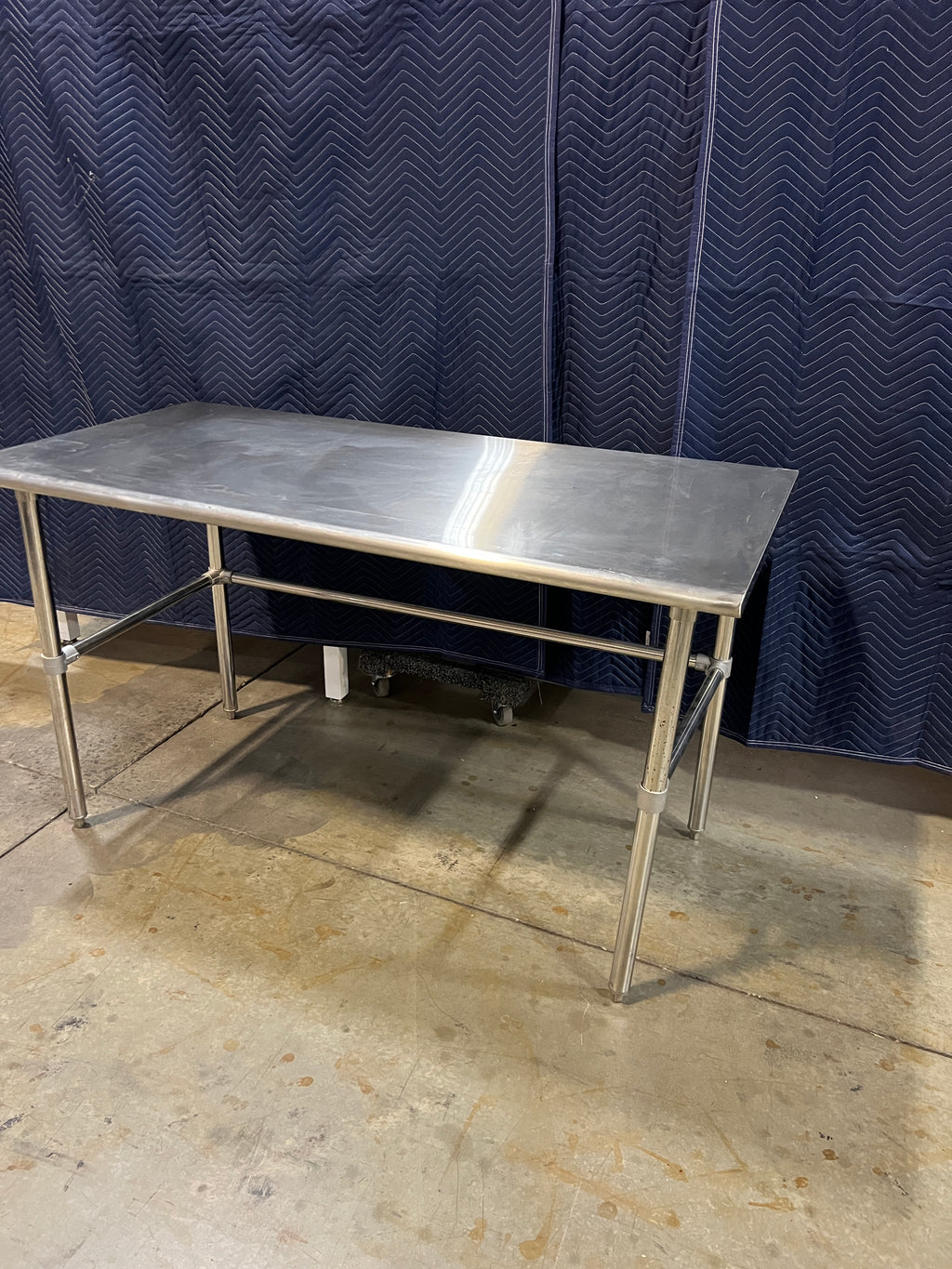 Used Uline Stainless Steel Table