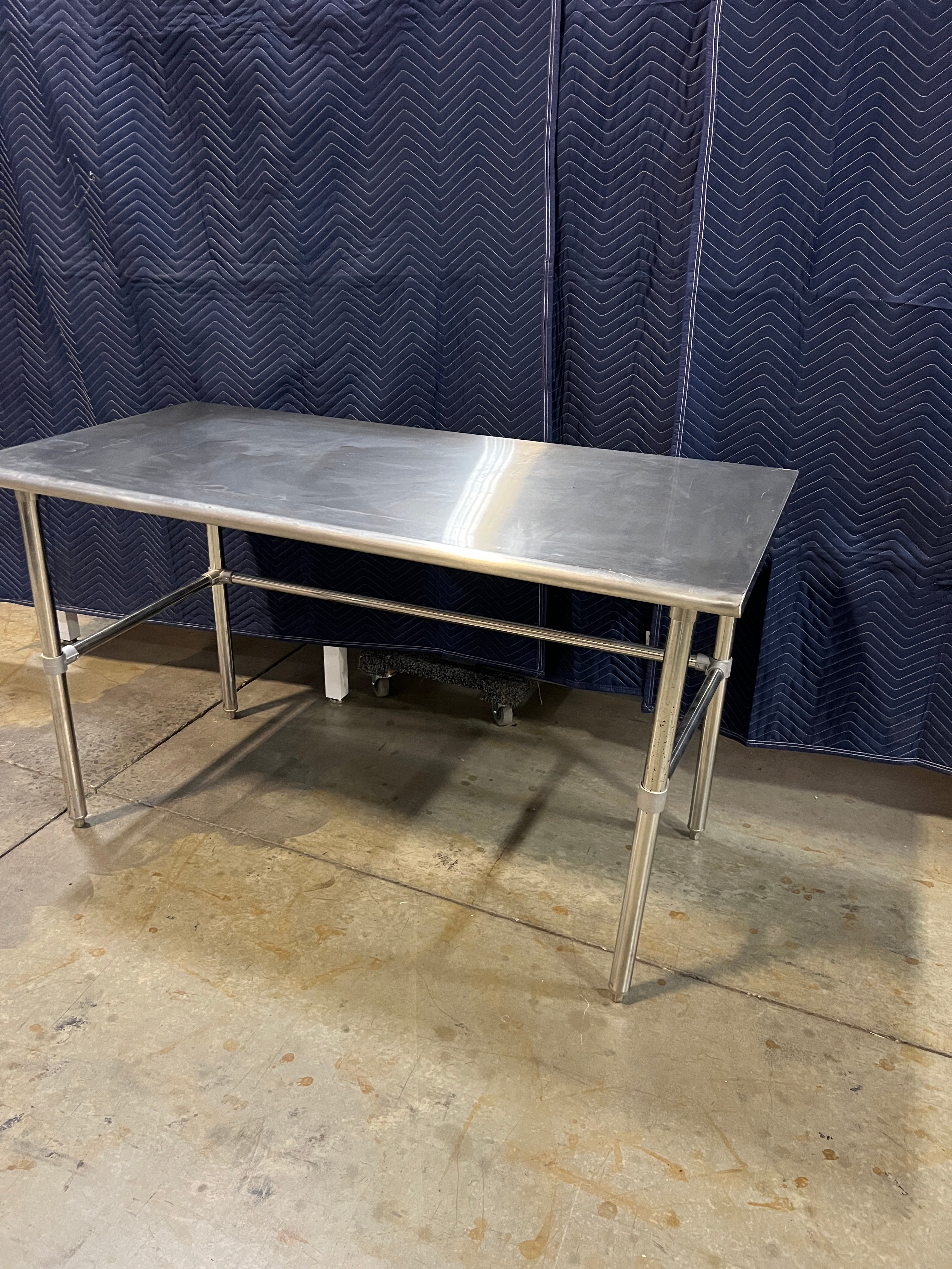Used Uline Stainless Steel Table