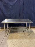 Used Uline Stainless Steel Table