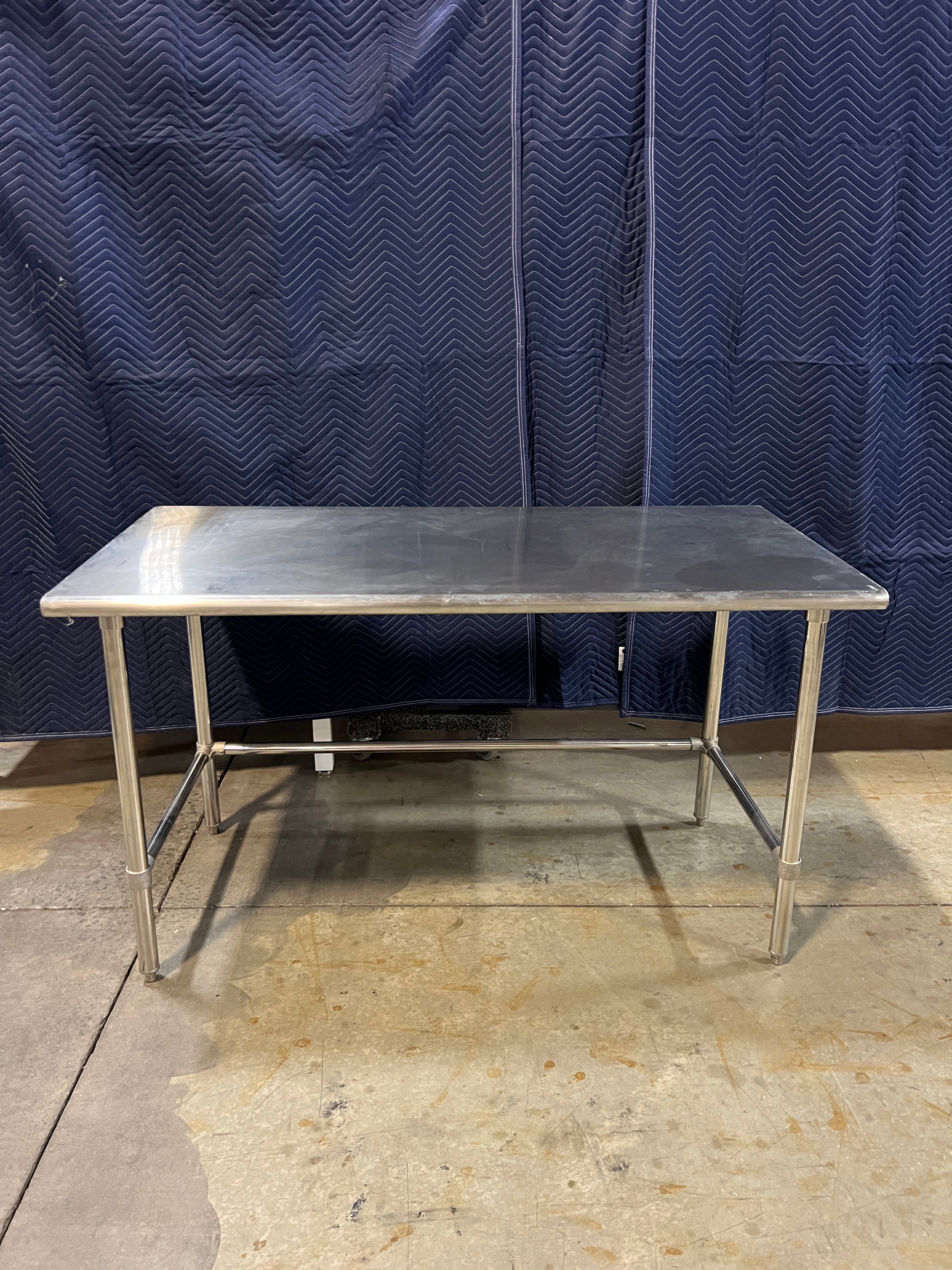 Used Uline Stainless Steel Table