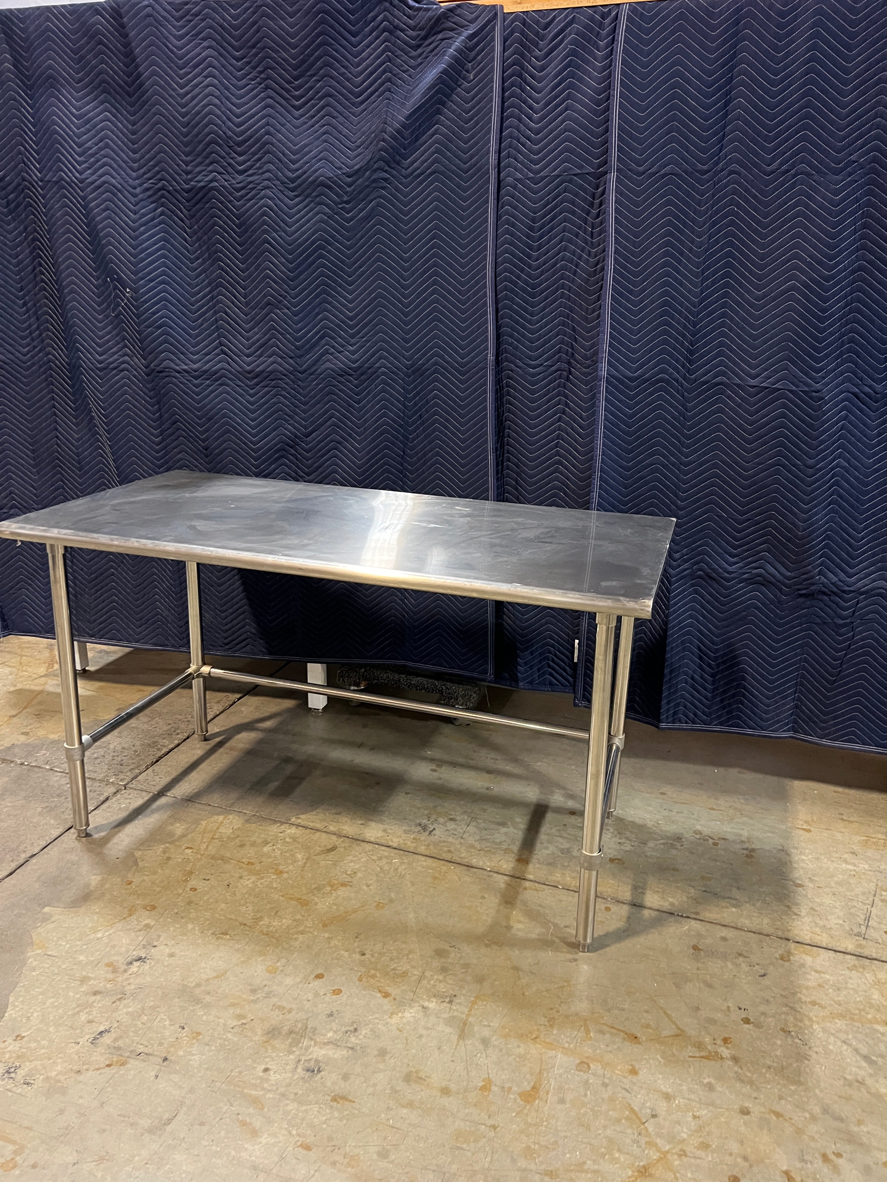 Used Uline Stainless Steel Table