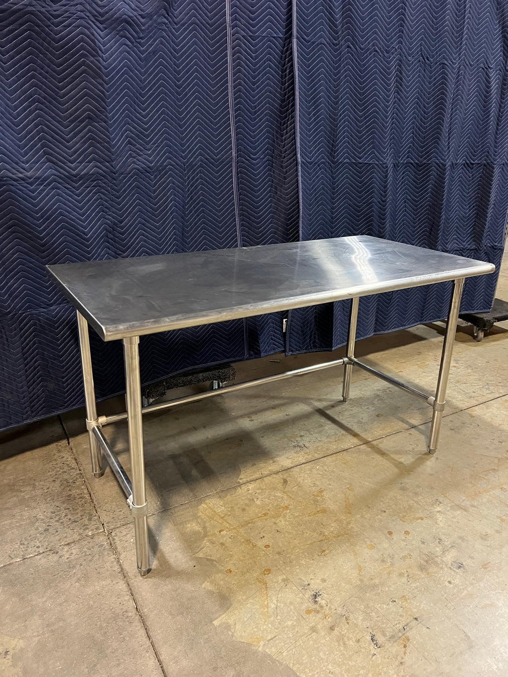 Used Uline Stainless Steel Table