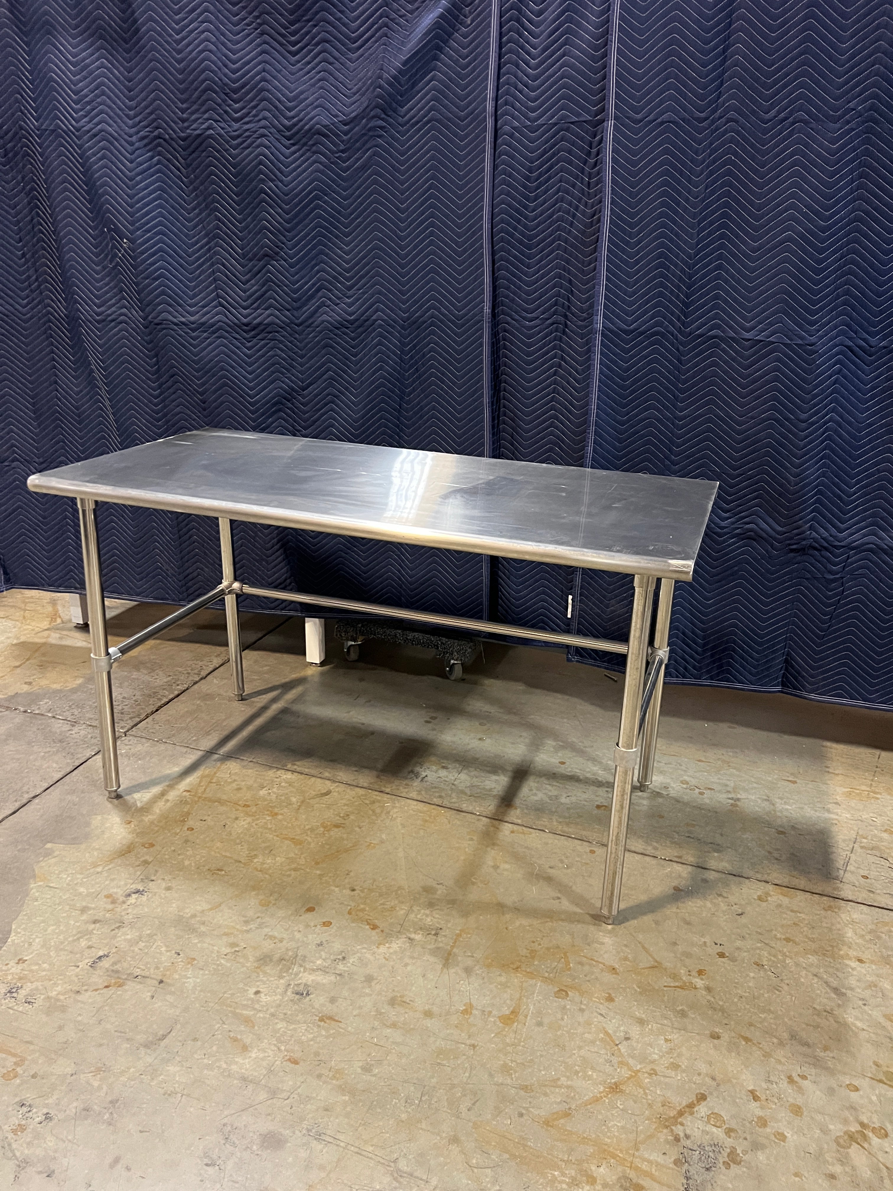 Used Uline Stainless Steel Table