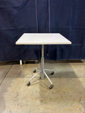 Used Kinball White Square Rolling Table