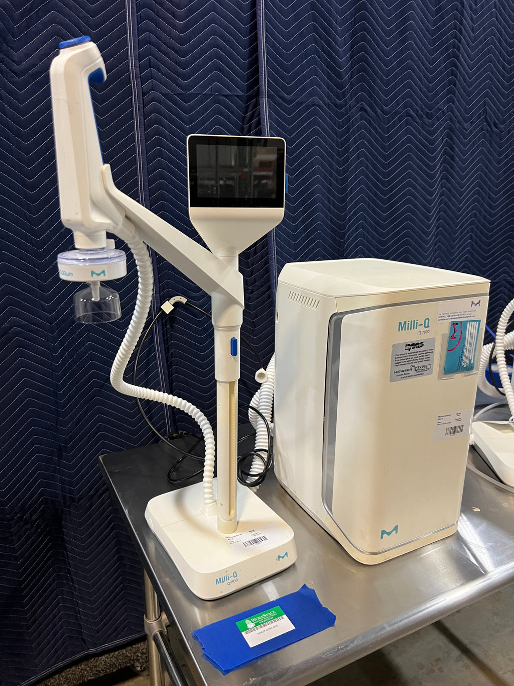 Used Milli-Q-IQ7000 Millipore Filtration System