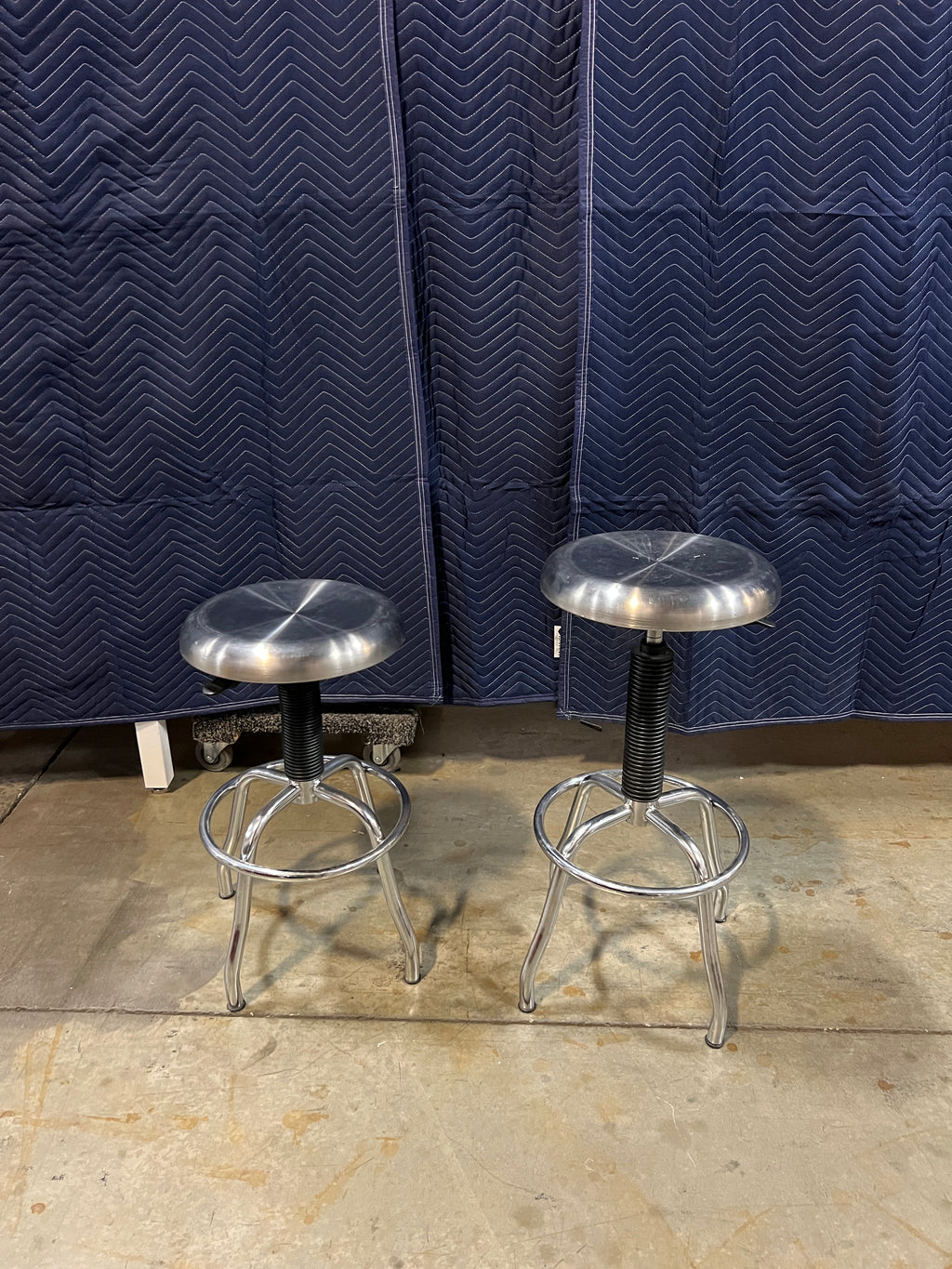 Used Seville Classics Stainless Steel Pneumatic Adjustable Work Stool