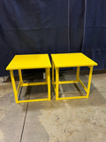 Used Yellow Utility Table