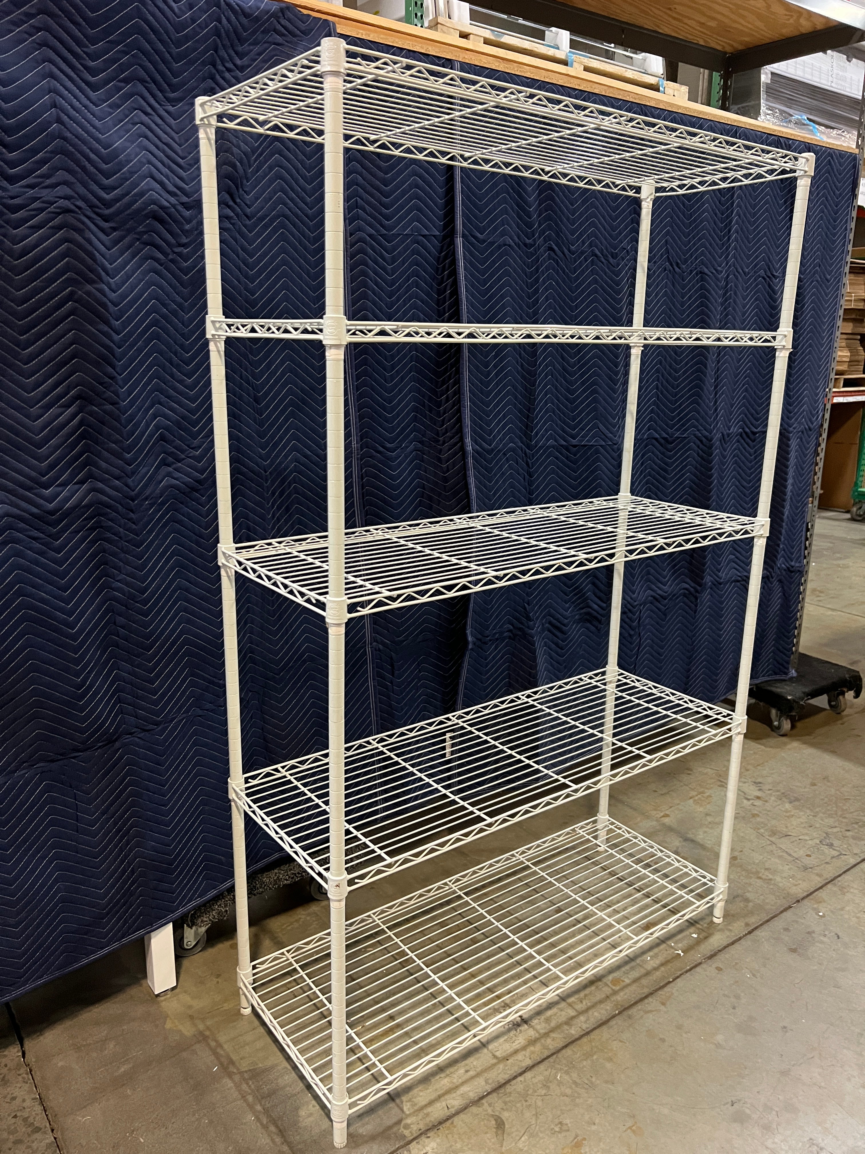 Used White Metro Rack