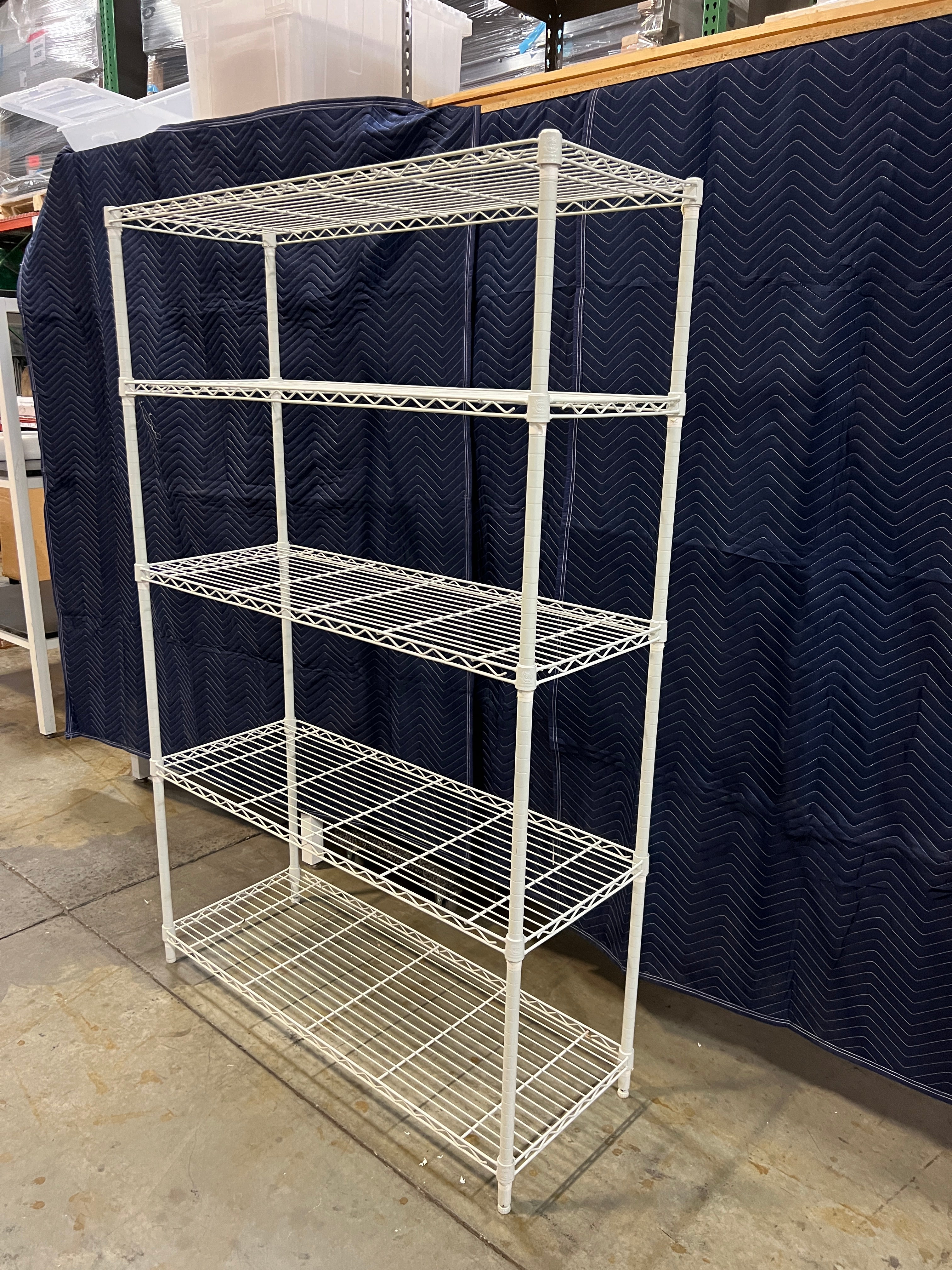 Used White Metro Rack