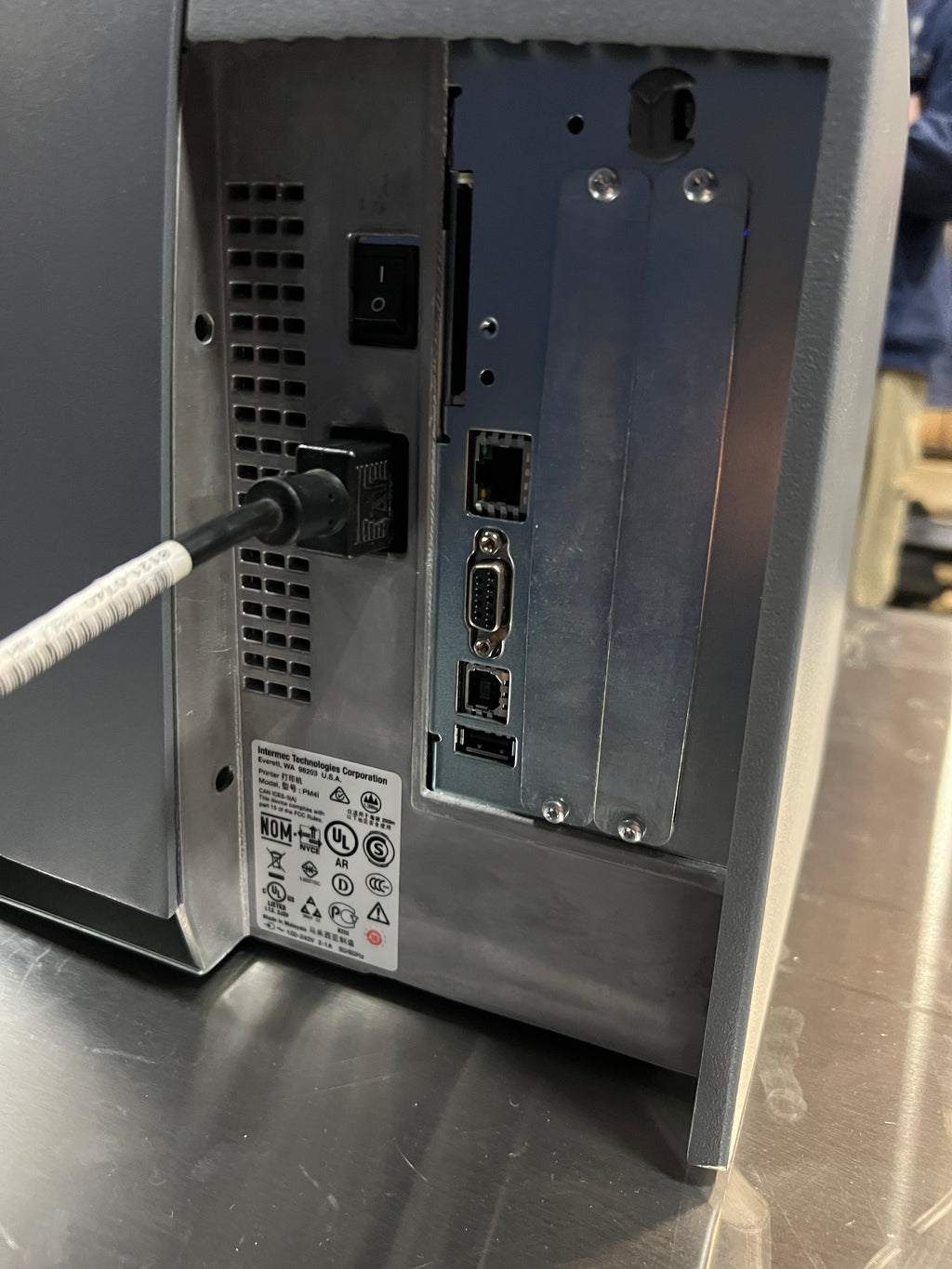 Used Intermec PM4I Label Printer