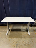 Used Sit/Stand White Desk