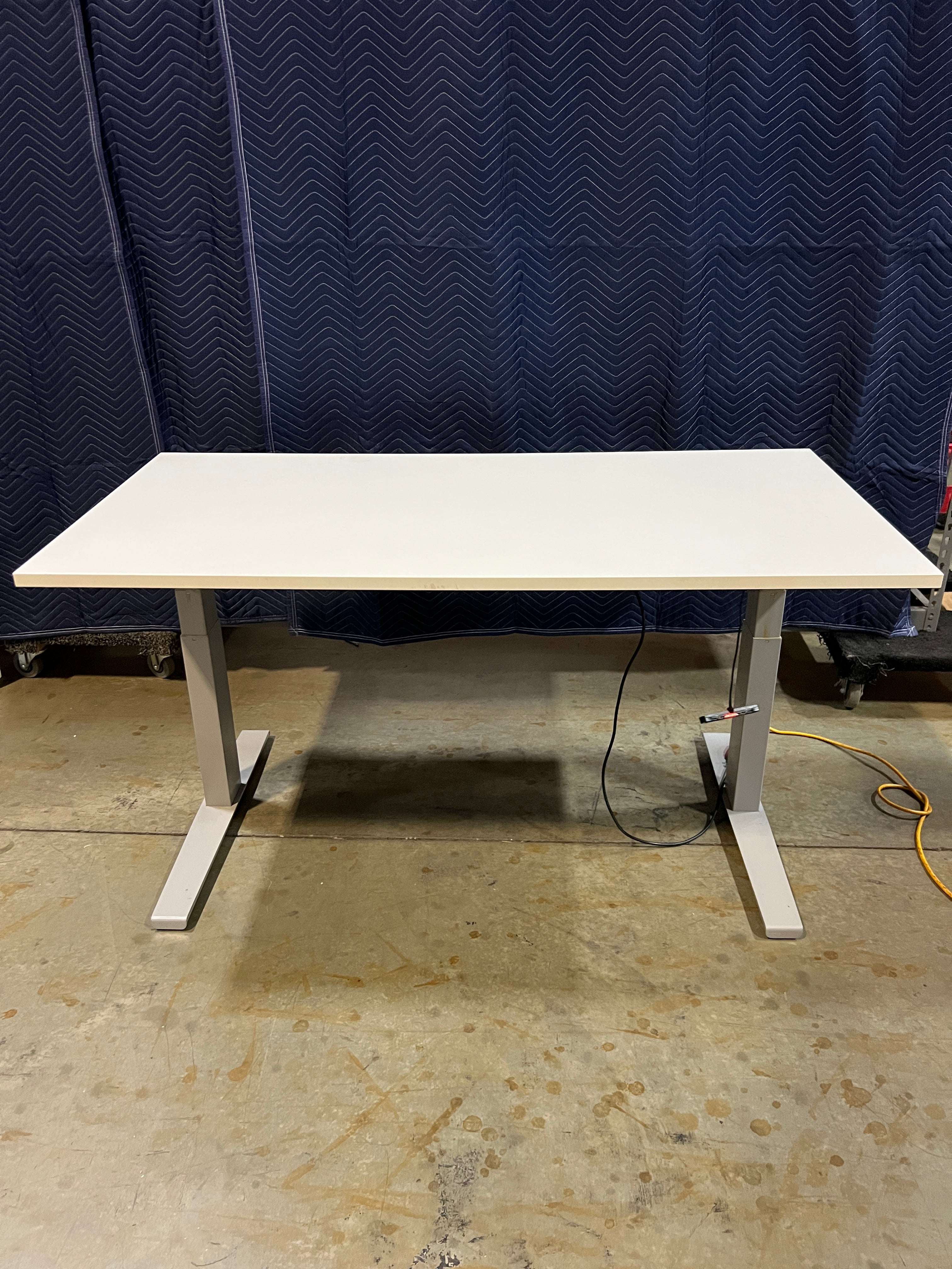 Used Sit/Stand White Desk
