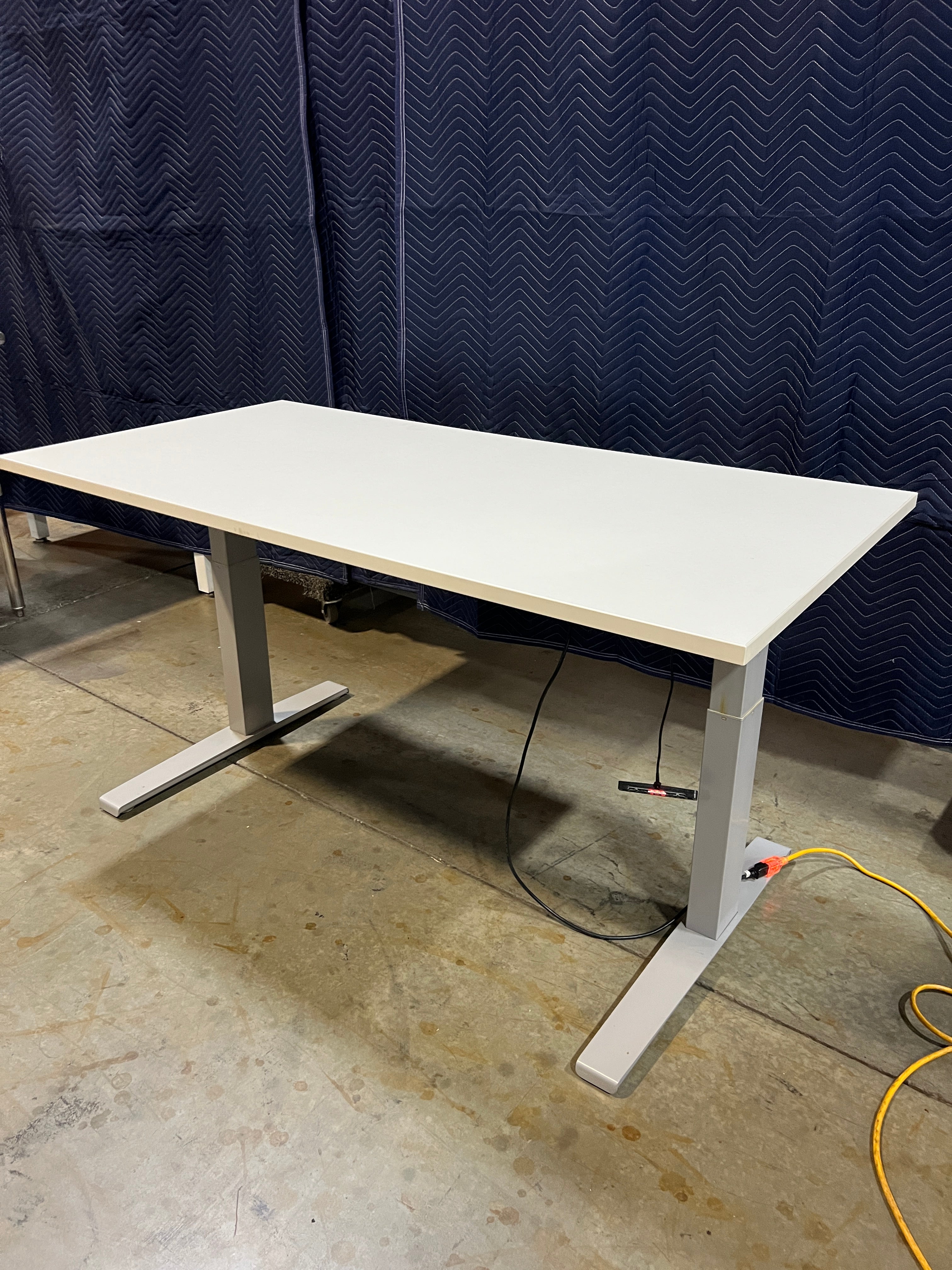 Used Sit/Stand White Desk