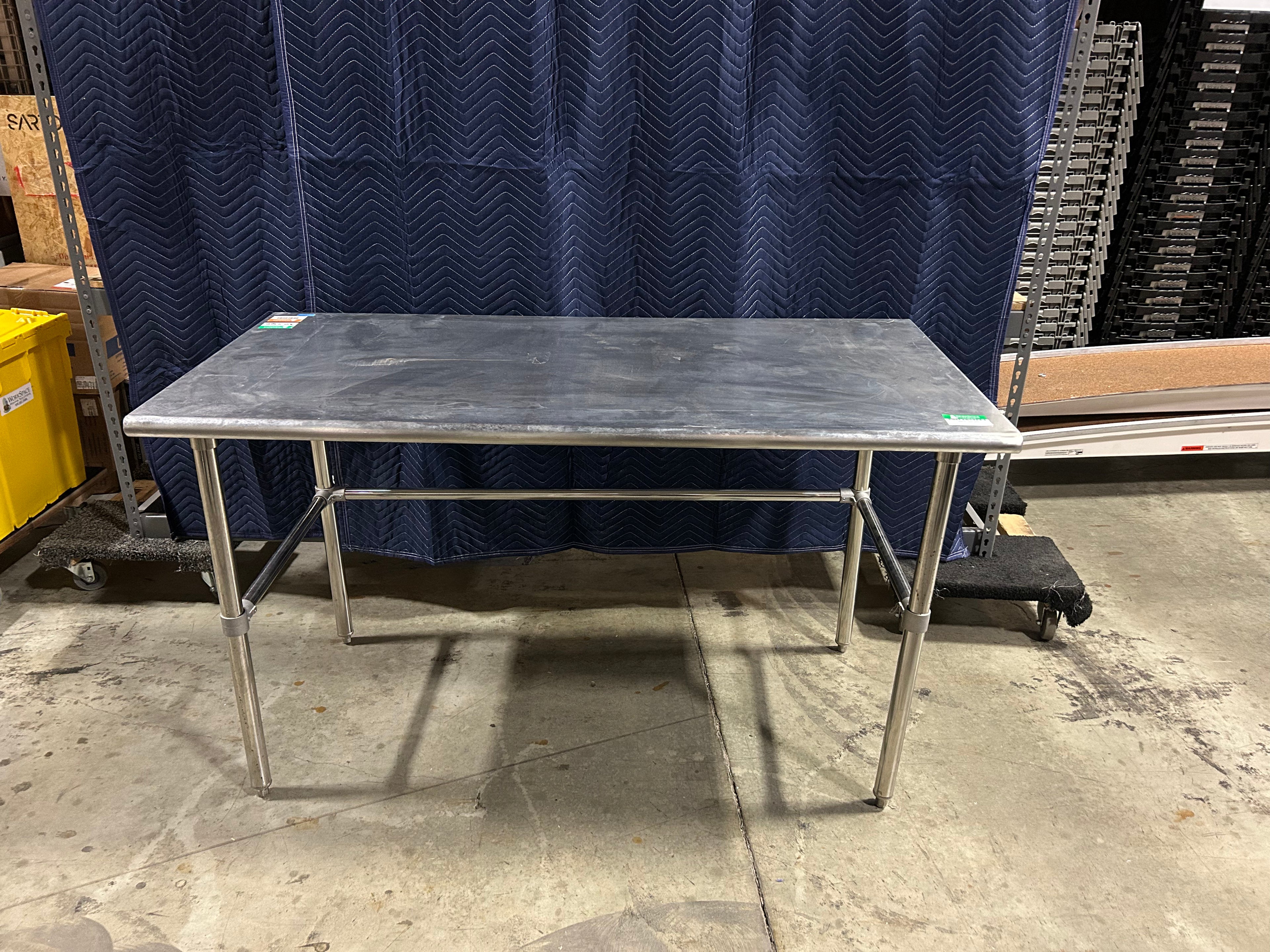 Used Stainless Steel Worktable