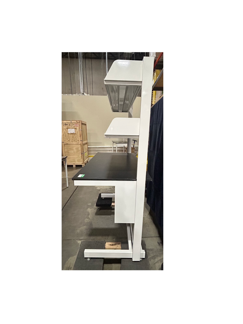 Used Lab/Work Bench With 2 Shelves