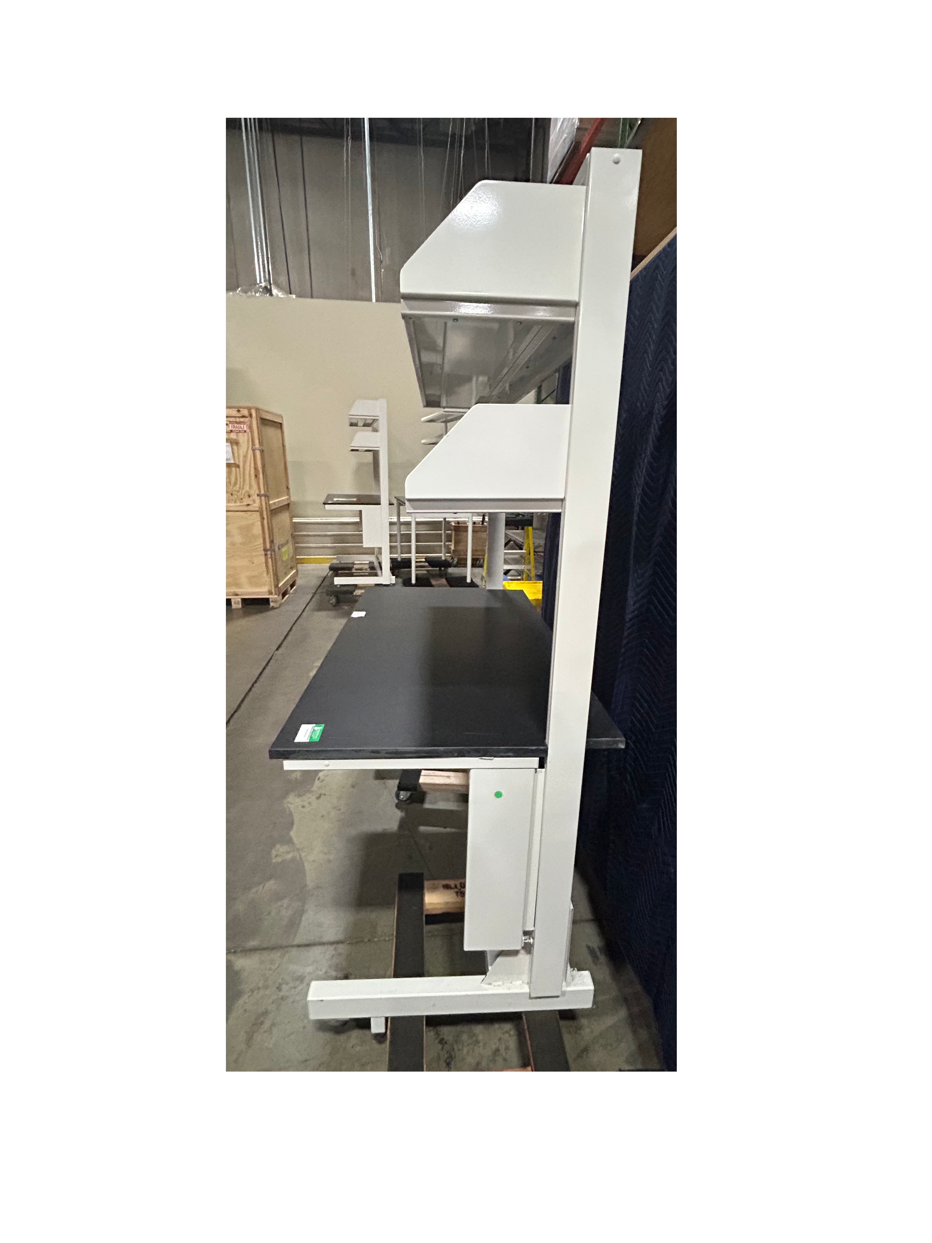 Used Lab/Work Bench With 2 Shelves