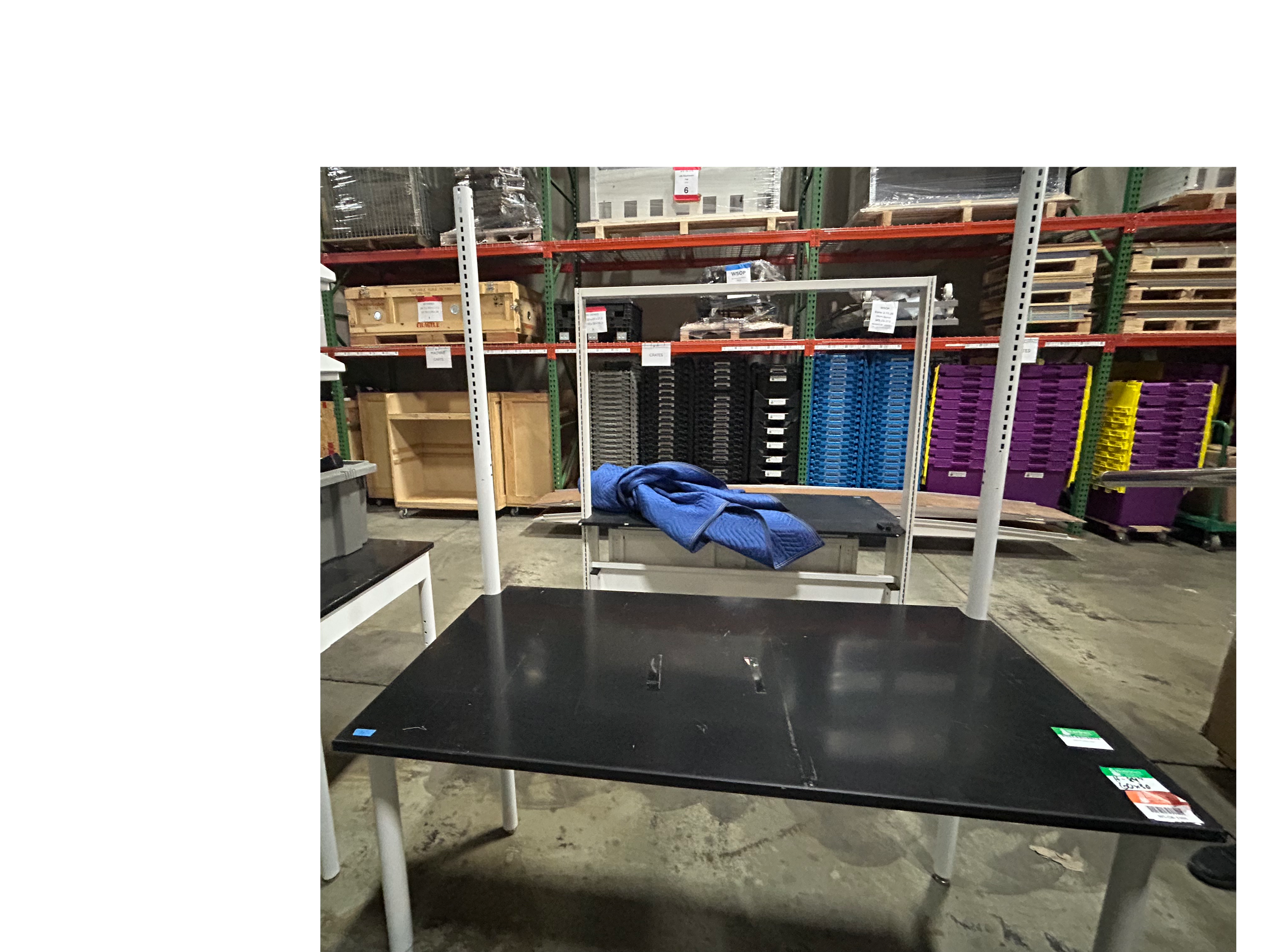 Used Lab/Work Bench Without Shelves
